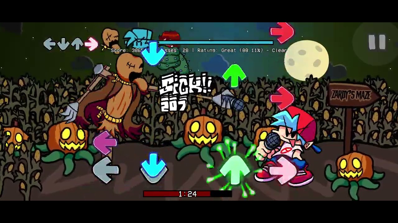 Vs. Zardy  FNF GAMEPLAY
