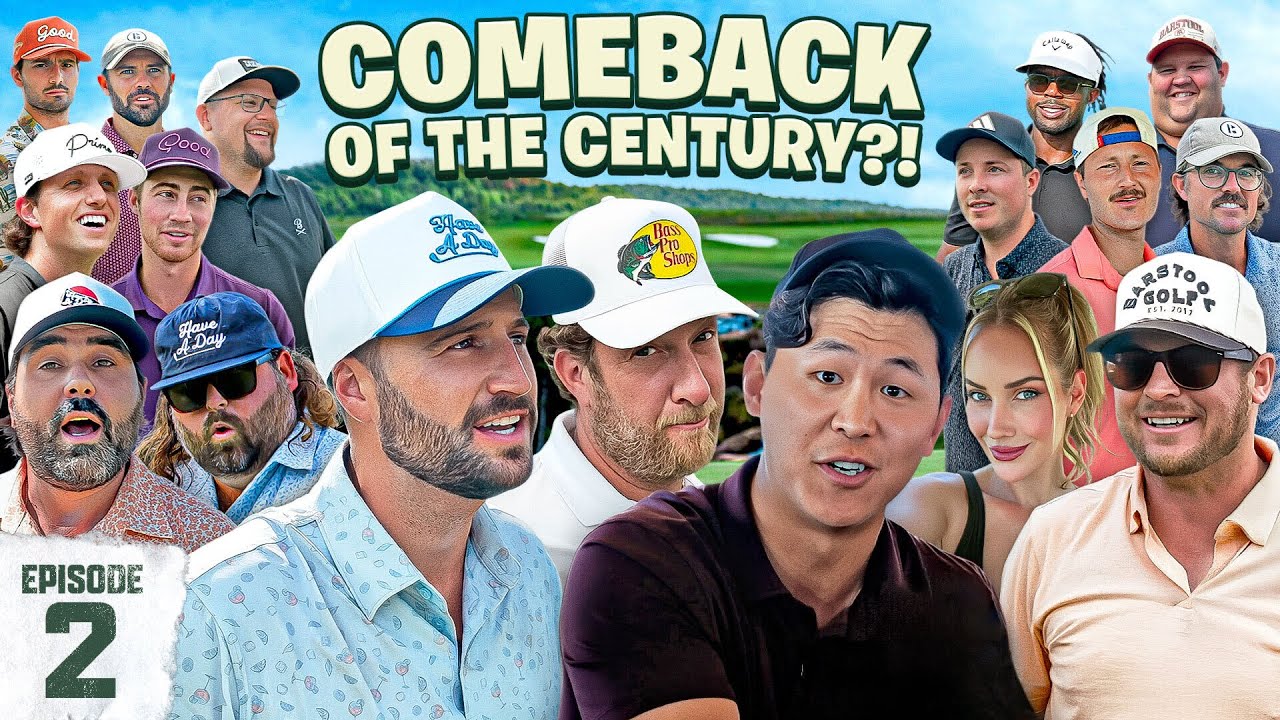 Can They Make The Greatest Comeback In YouTube Golf History? | Internet Invitational Episode 2