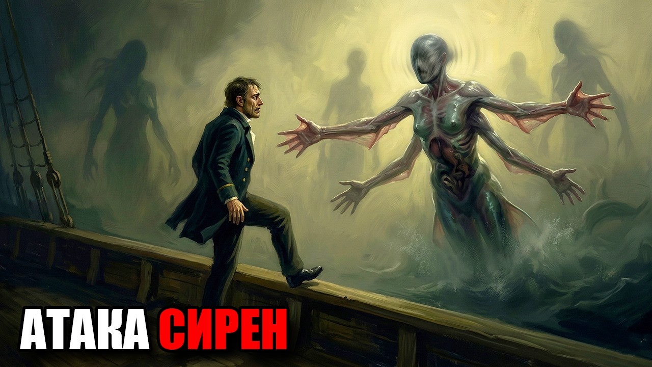 В 1872 Году Экипаж Бригантины Был Уведен В Океан Прекрасными Существами
