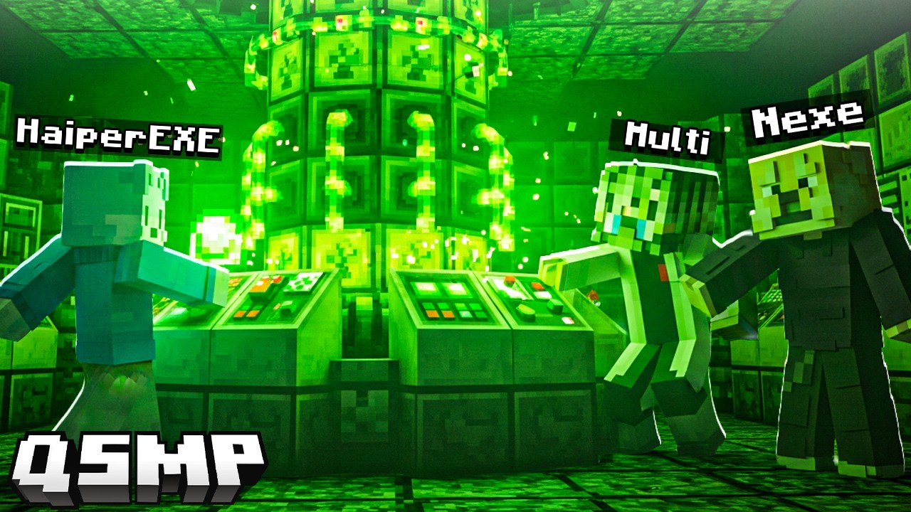 Ktoś włamał się do reaktora... (fabuła) Minecraft QSMP