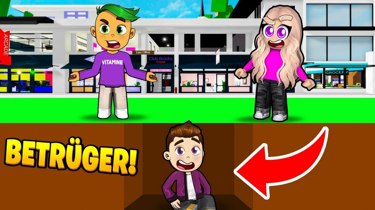 Ich Verstecke mich UNTER ERDE um zu BETRÜGEN in Roblox Brookhaven Hide and Seek…