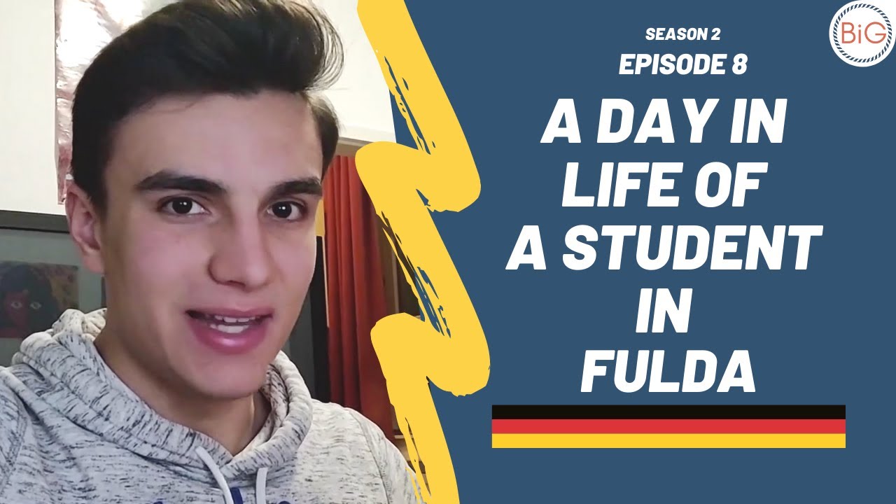A Day in Life of a Mexican Student in Germany: Student Life in Fulda with Diego | S02 E08