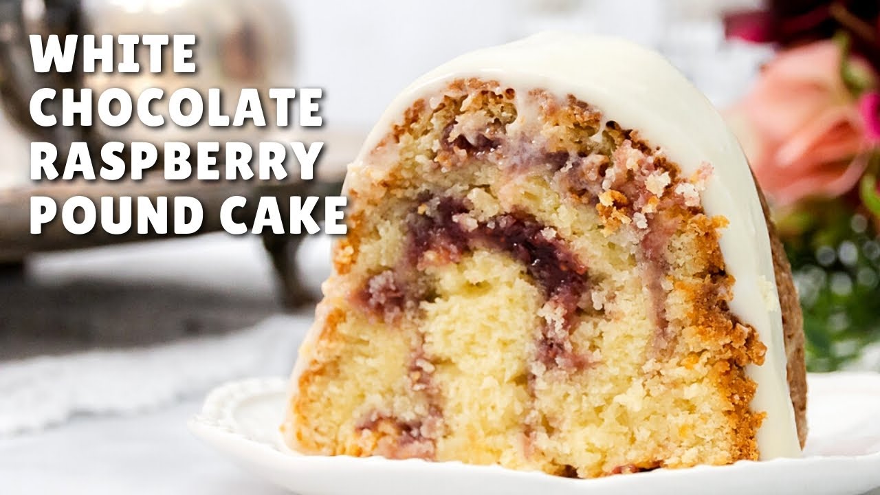 Make a White Chocolate Raspberry Bundt Cake from Scratch (Copycat Recipe)