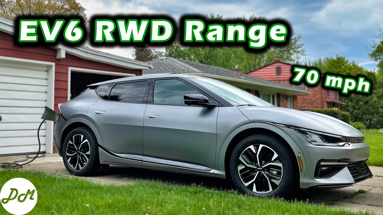 2022 Kia EV6 RWD – Highway Range & Efficiency Test (70 MPH)