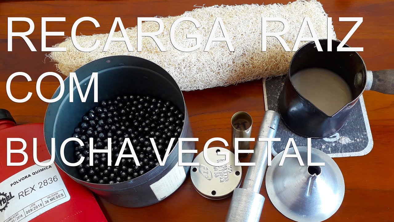 RECARGA RAIZ COM BUCHA VEGETAL