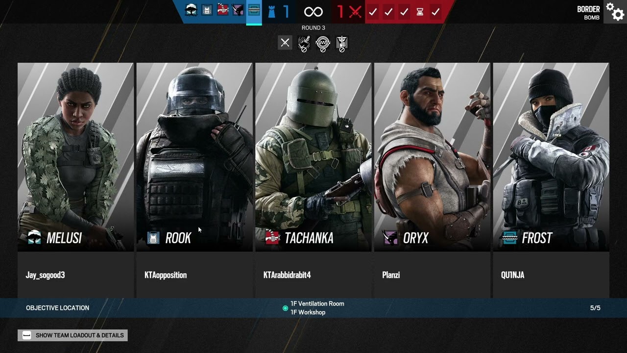 R6 Y7S2 RankedVOD Game 5 Border Win