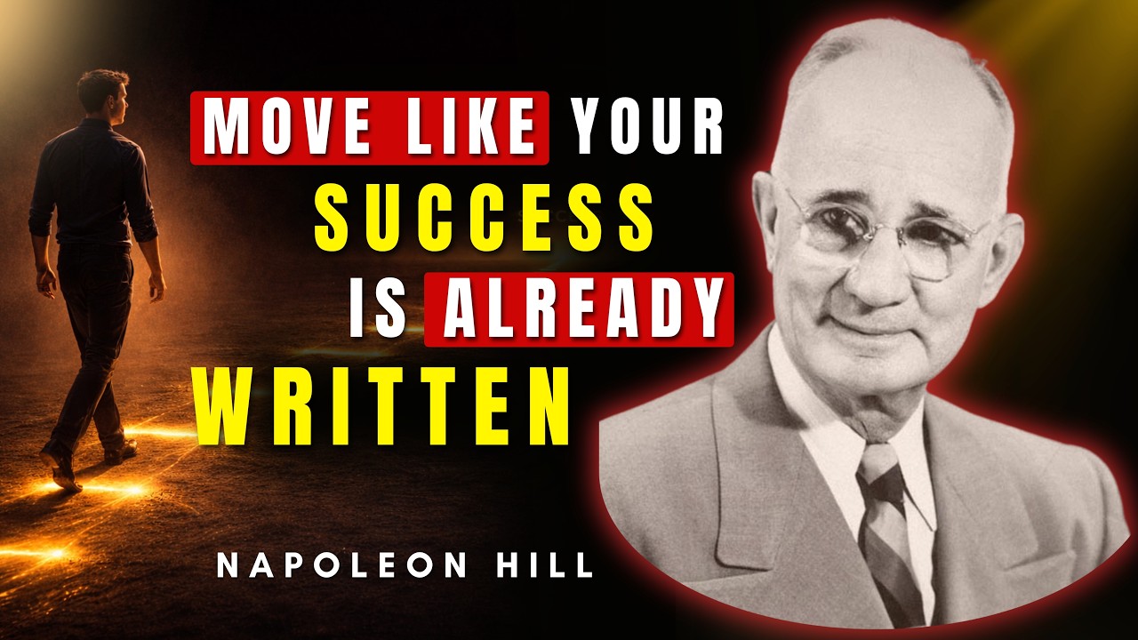 Move Like Success Is Already Written For You | Napoleon Hill