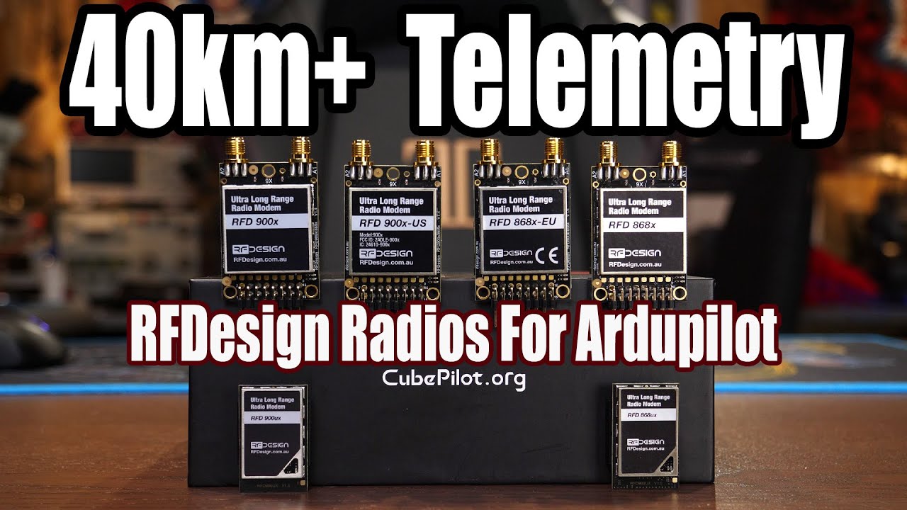 RFDesign RFD 900 & 868 Long Range Telemetry For Ardupilot & PX4