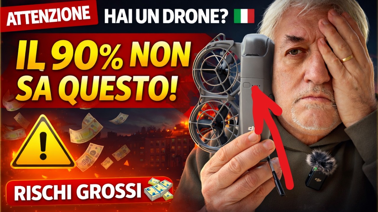 L'ERRORE se usi un DRONE che può ROVINARTI: Lo Fai Anche Tu? (SPERO di NO!)
