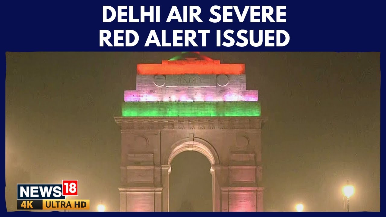 Delhi Chokes As AQI Hits 400+ Before New Year; Red Alert Issued For Dense Fog | Delhi AQI | N18V