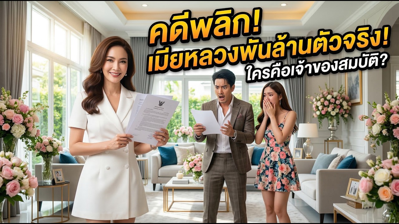 มหาเศรษฐีฟ้องหย่าเมีย แต่คดีพลิก! ความลับแตก... เมียหลวงคือเจ้าของสมบัติพันล้านตัวจริง!
