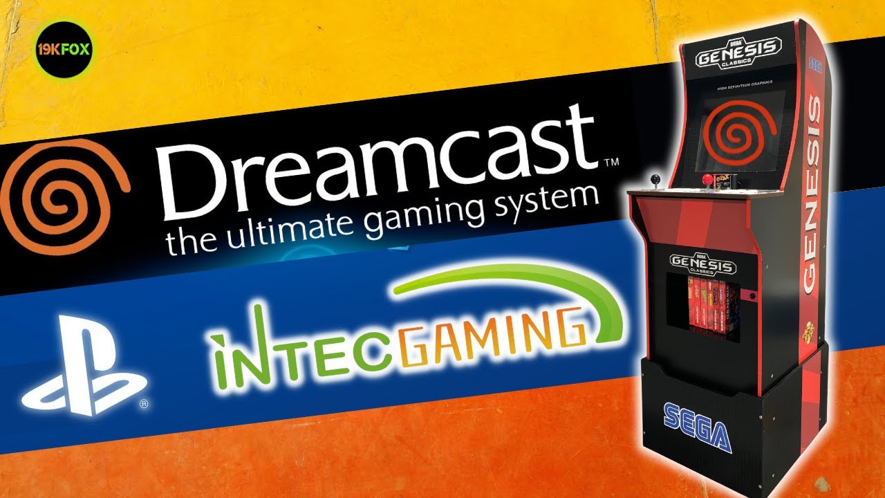 Unboxing and Review IntecGaming Switch Fight Stick with Dreamcast and PS4 Adapters