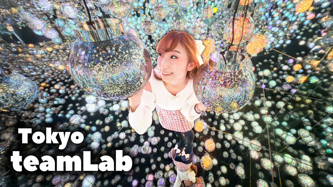 Внутри teamLab Borderless Tokyo