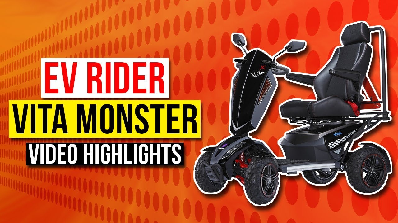 EV Rider Vita Monster Mobility Scooter [2024]