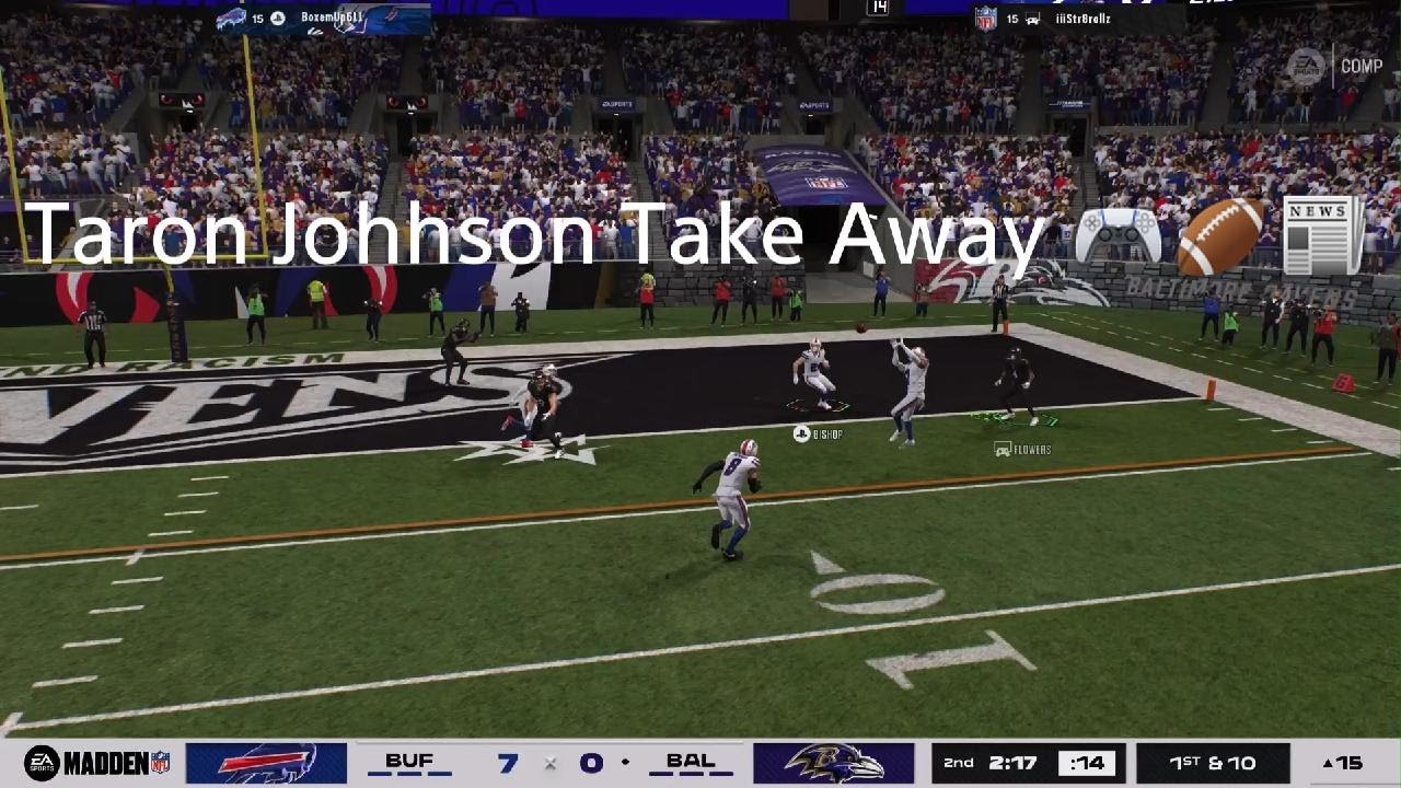 Taron Johhson Take Away 🎮🏈📰