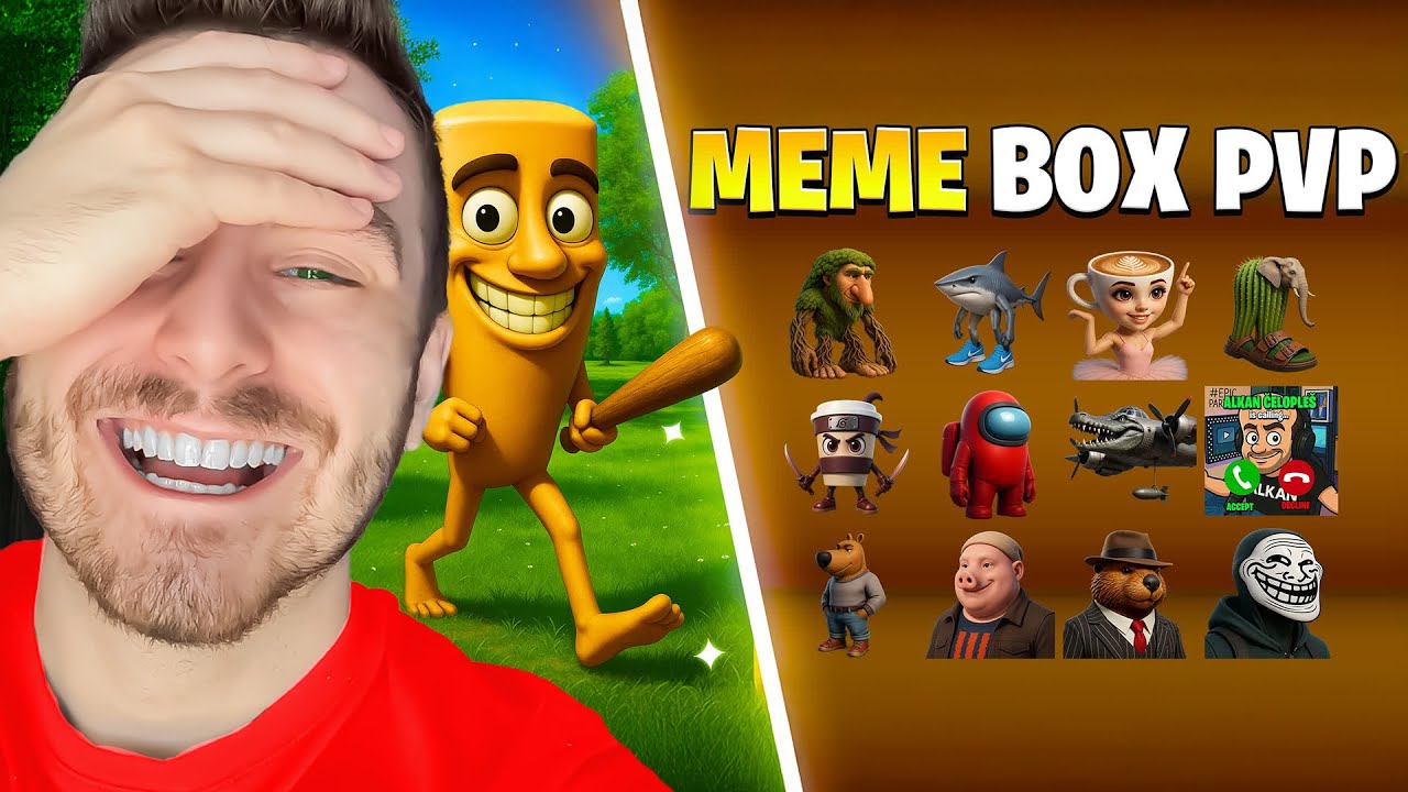 MOJE *NOV&Aacute;* MEME BOX MAPA!!