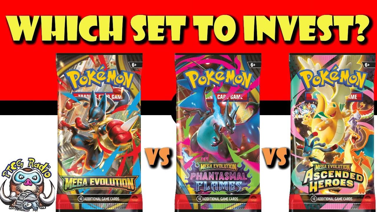 В какой набор коллекционной карточной игры Pokémon стоит инвестировать (Collect)! Mega Evolution,...