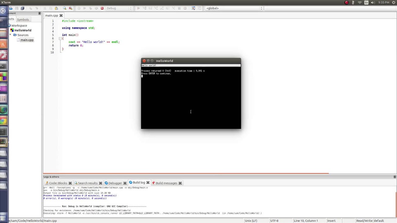 Setting Up a C++ Environment