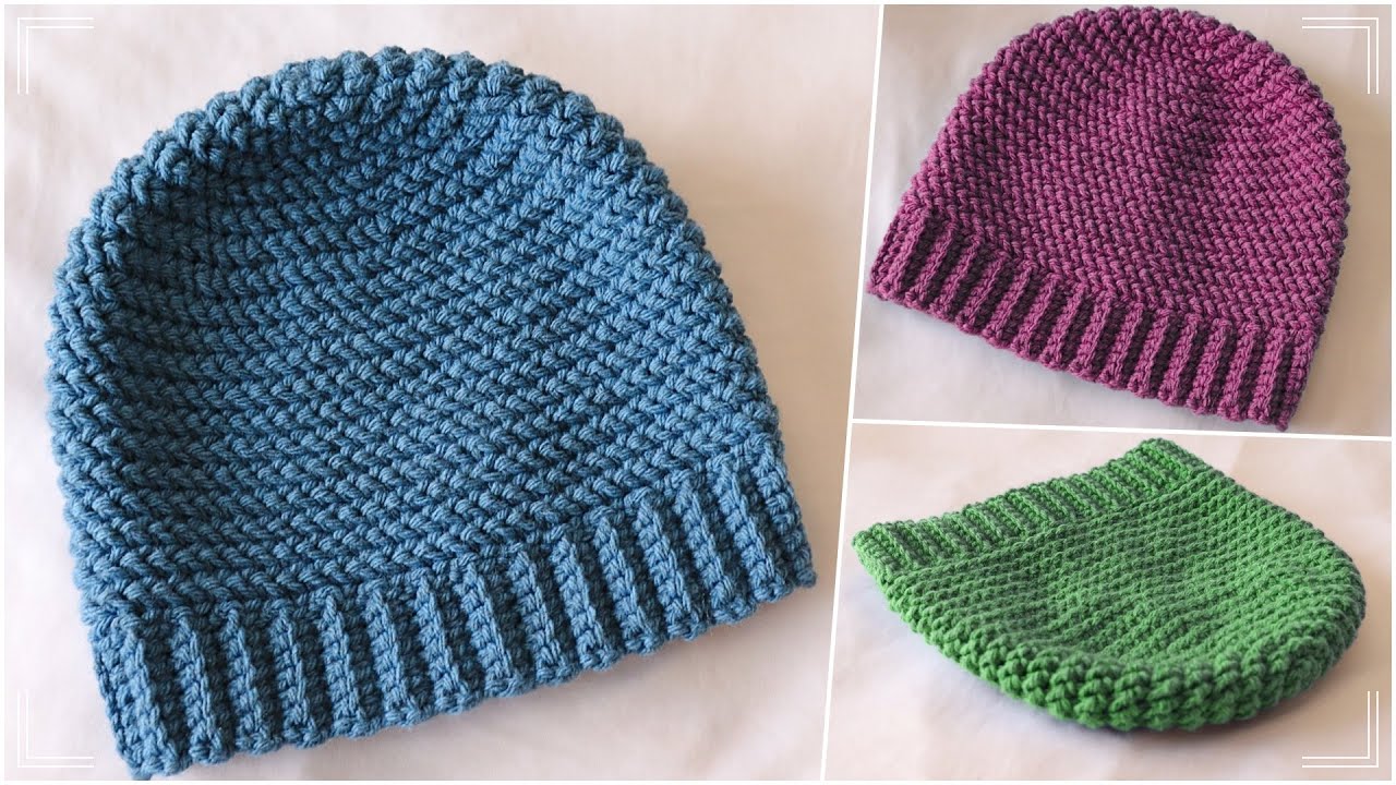 Gorro Unisex a Crochet | Fácil y Rápido 🧶🧢