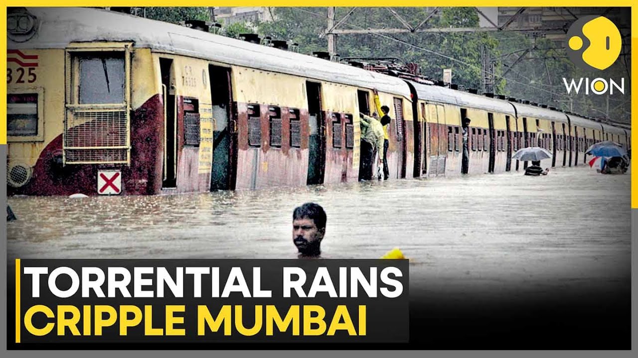 Mumbai Floods: IMD Issues Red Alert for Next 48 Hours as Heavy Rains Cause Waterlogging | WION News