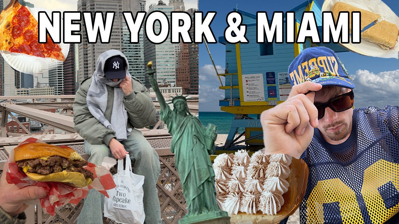NEW YORK & MIAMI: Shopping und Food Vlog
