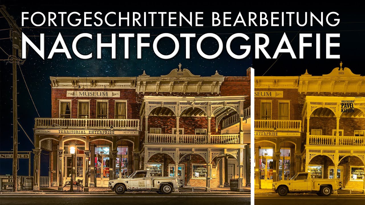 Fortgeschrittene Bearbeitung: Nachtfotografie