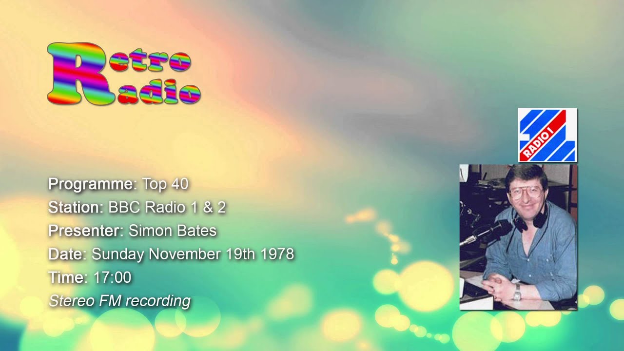 BBC Radio 1 - Top 40 Show - Simon Bates - 19 Nov 1978