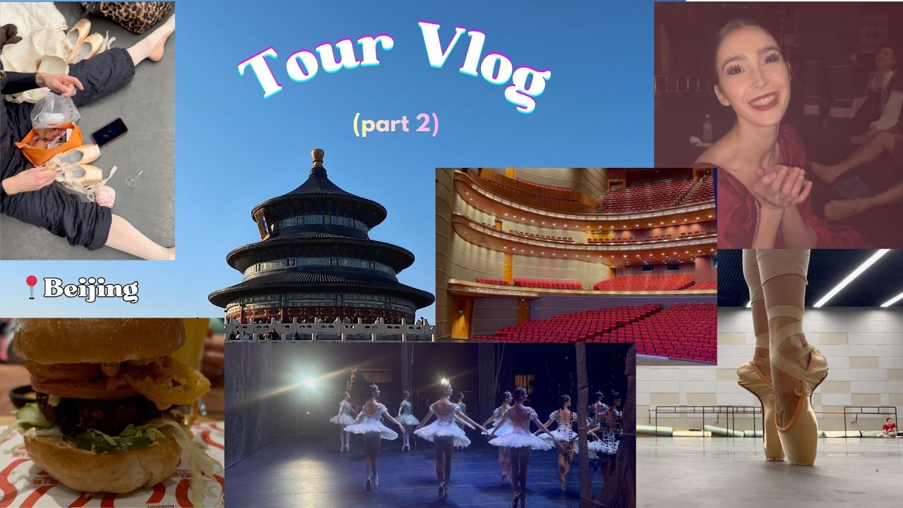 Dancing Don Quixote and Forsythe in Beijing! Tour vlog pt. 2