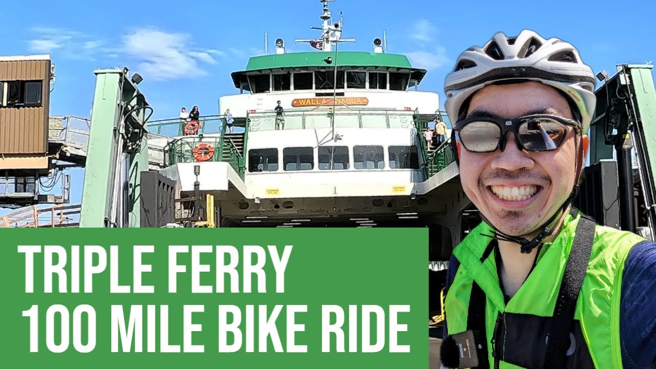 The Perfect Seattle Bike Excursion: Triple Ferry Imperial Century Group Ride Vlog