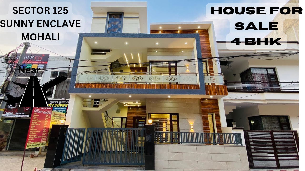 🏠 Stunning 150 Sq Yard House for Sale in Mohali! Must See #sunnyenclave #kharar