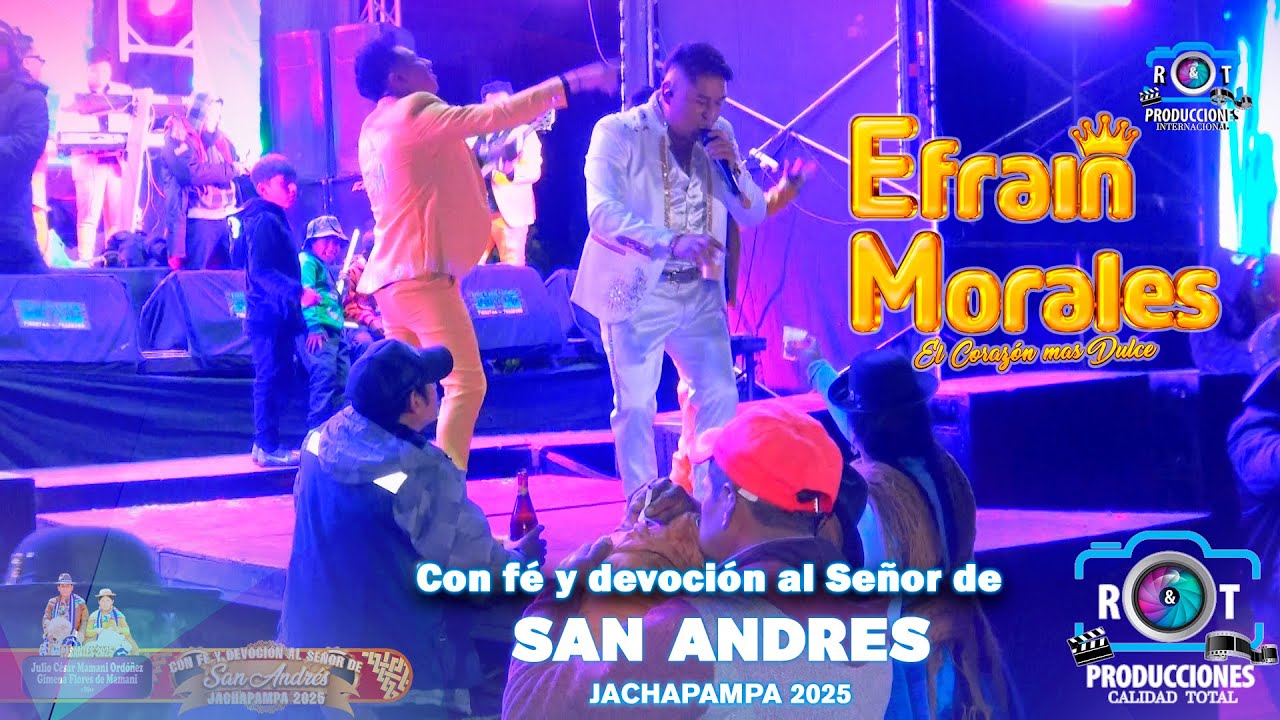 EFRAIN MORALES EN VIVO - JACHAPAMPA - MALLA
