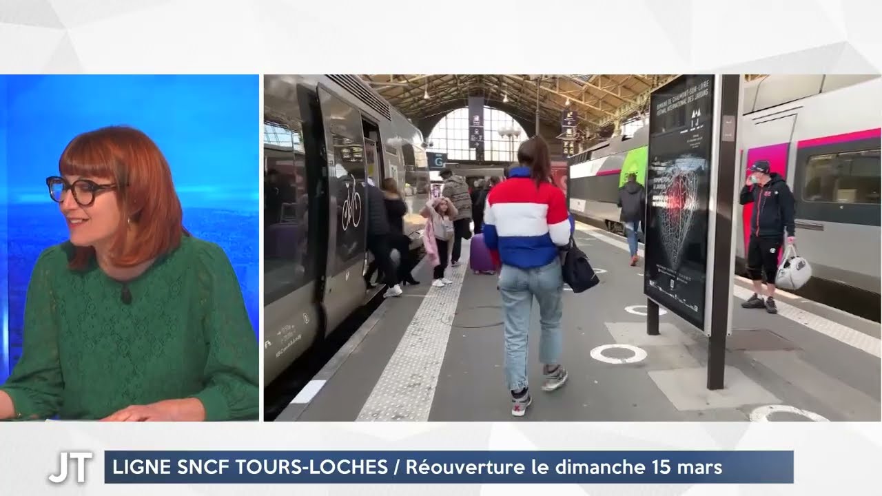 LIGNE SNCF TOURS-LOCHES / Réouverture le dimanche 15 mars