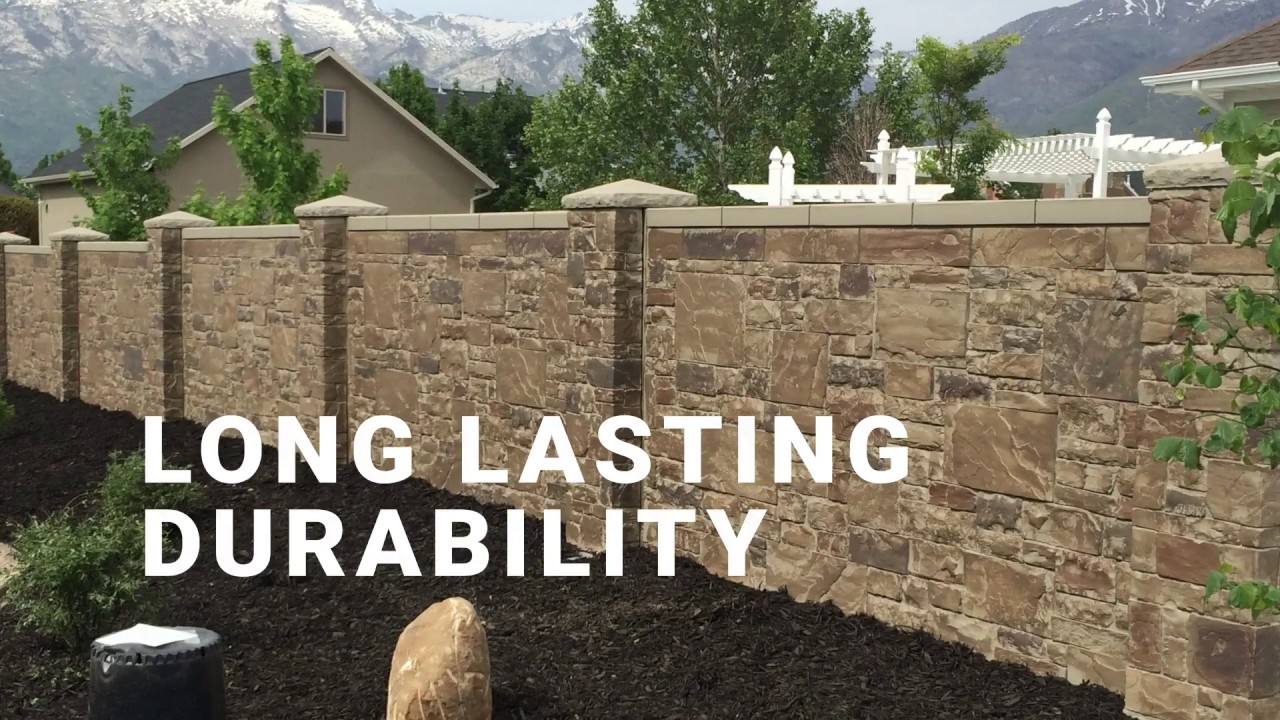 Verti-Crete Precast Concrete Fencing