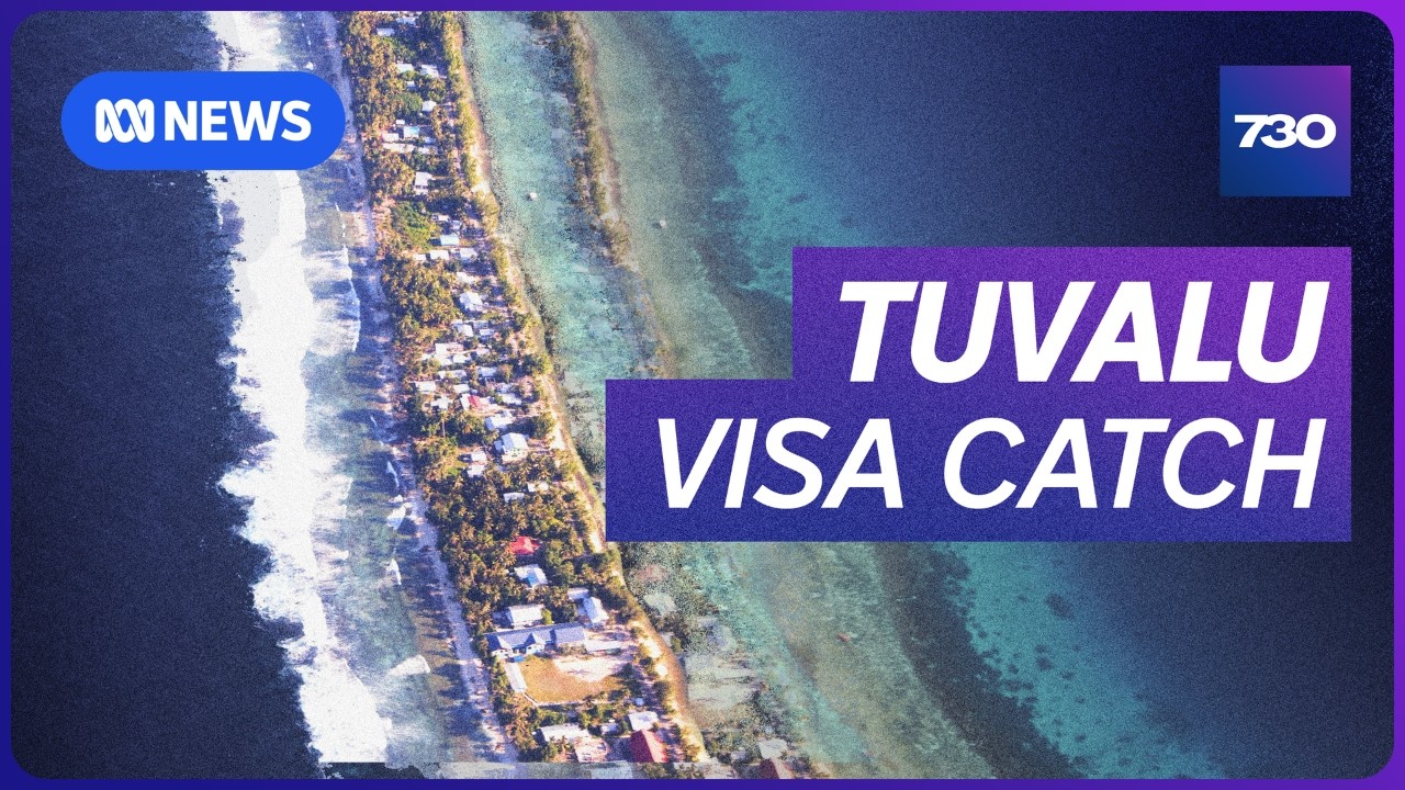Tuvalu is disappearing due to climate change and locals are moving to Australia | 7.30