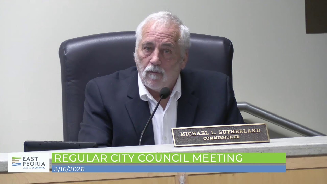 East Peoria City Council Meeting | 2/16/26