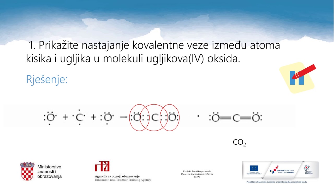 Kemija 1.r SŠ - Kovalentna veza