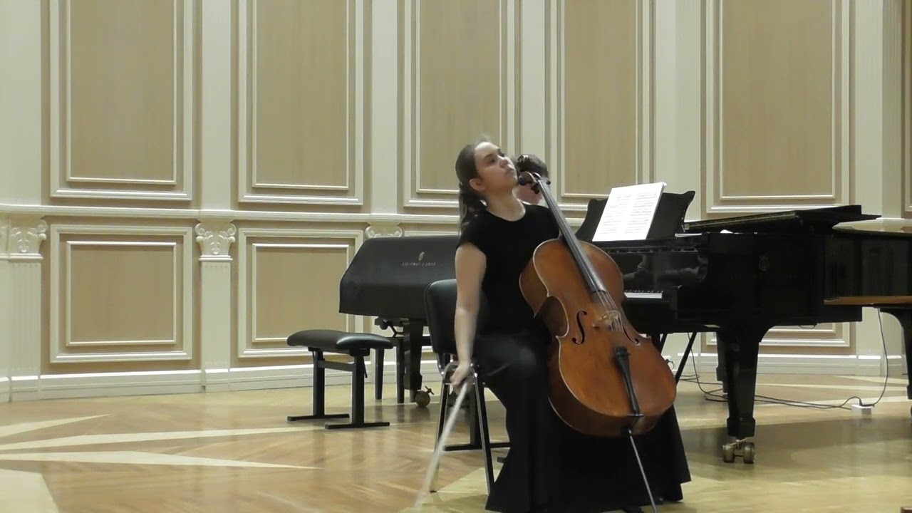 Aram Khachaturian Cello Concerto, e-moll, part 1.