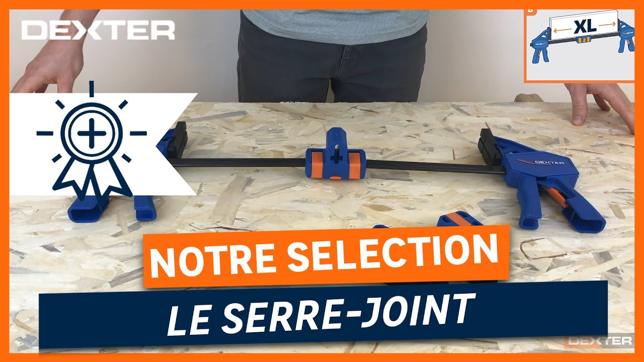🛠️ Comment utiliser le serre-joint &agrave; une main Dexter ?