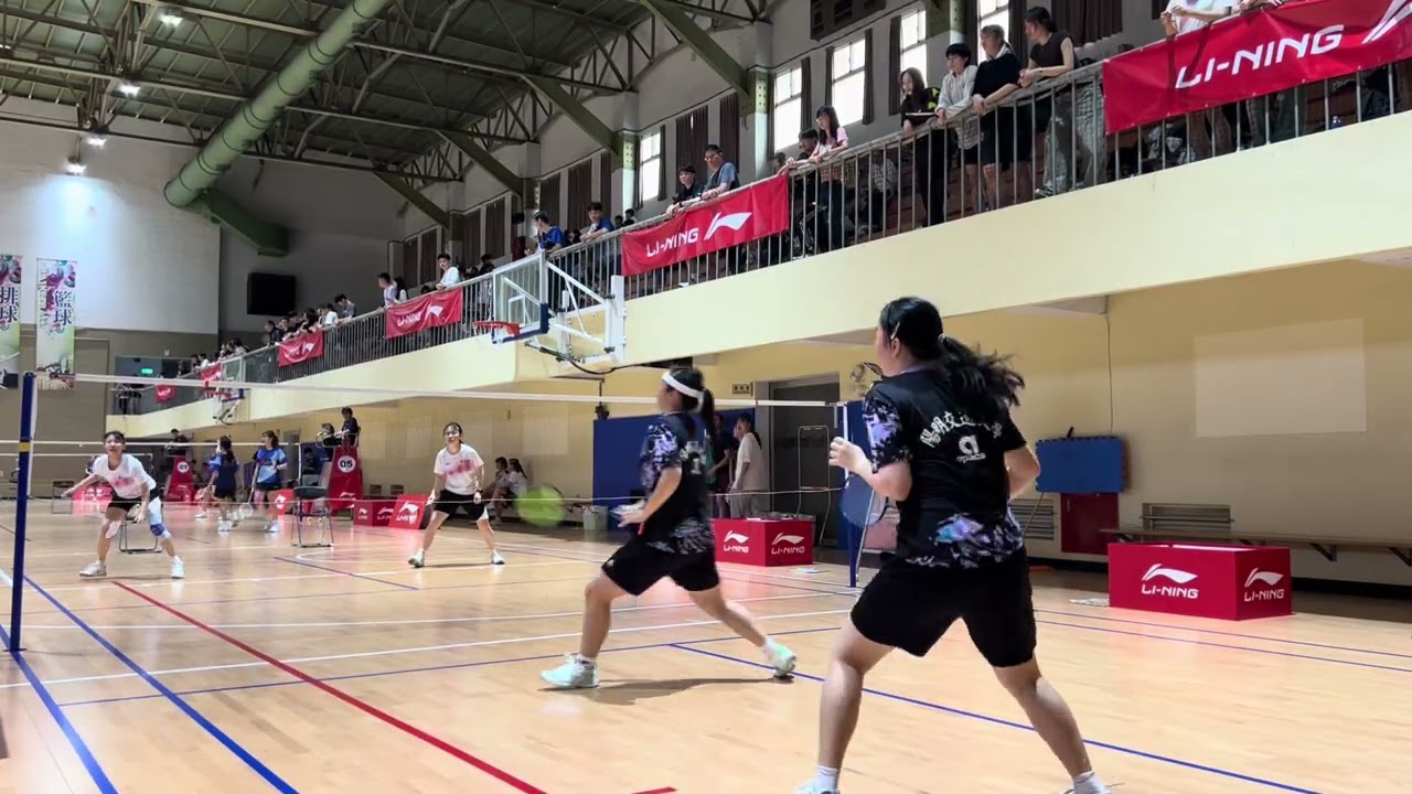 2026中國醫大盃 大專女雙循環 王惟欣/簡允允（高醫/臺師）vs 黃于真/邱翊榛（陽交）