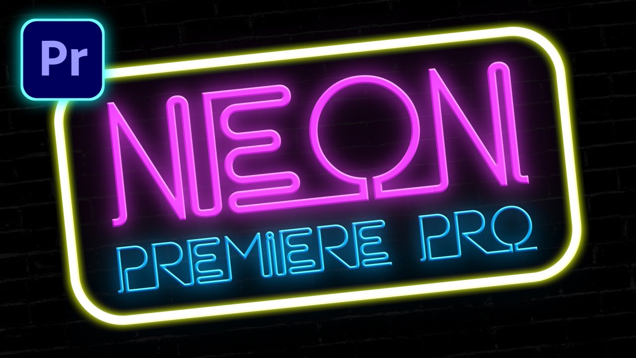 NEON EFFECT in PREMIERE PRO