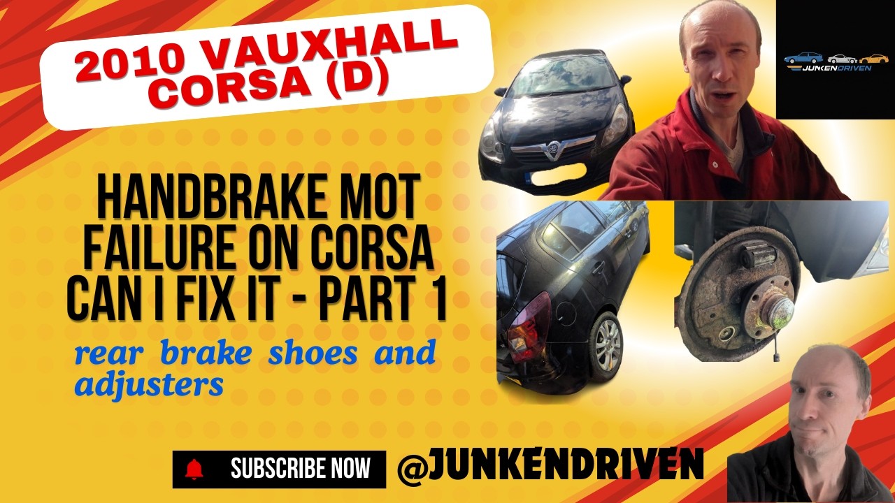 Наш автомобиль Vauxhall Corsa (D) 2010 года выпуска не прошел техосмотр из-за неработающего ручно...