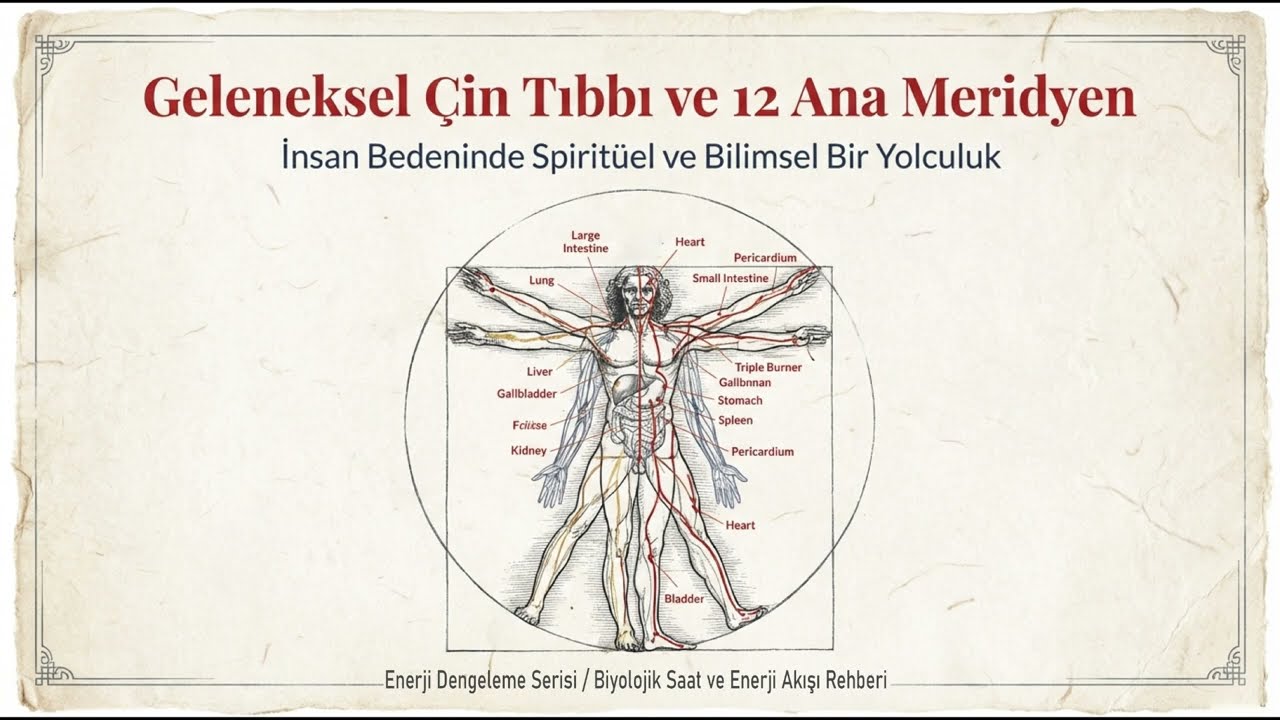 Vücudun Gizli Enerji Haritası: Meridyenler