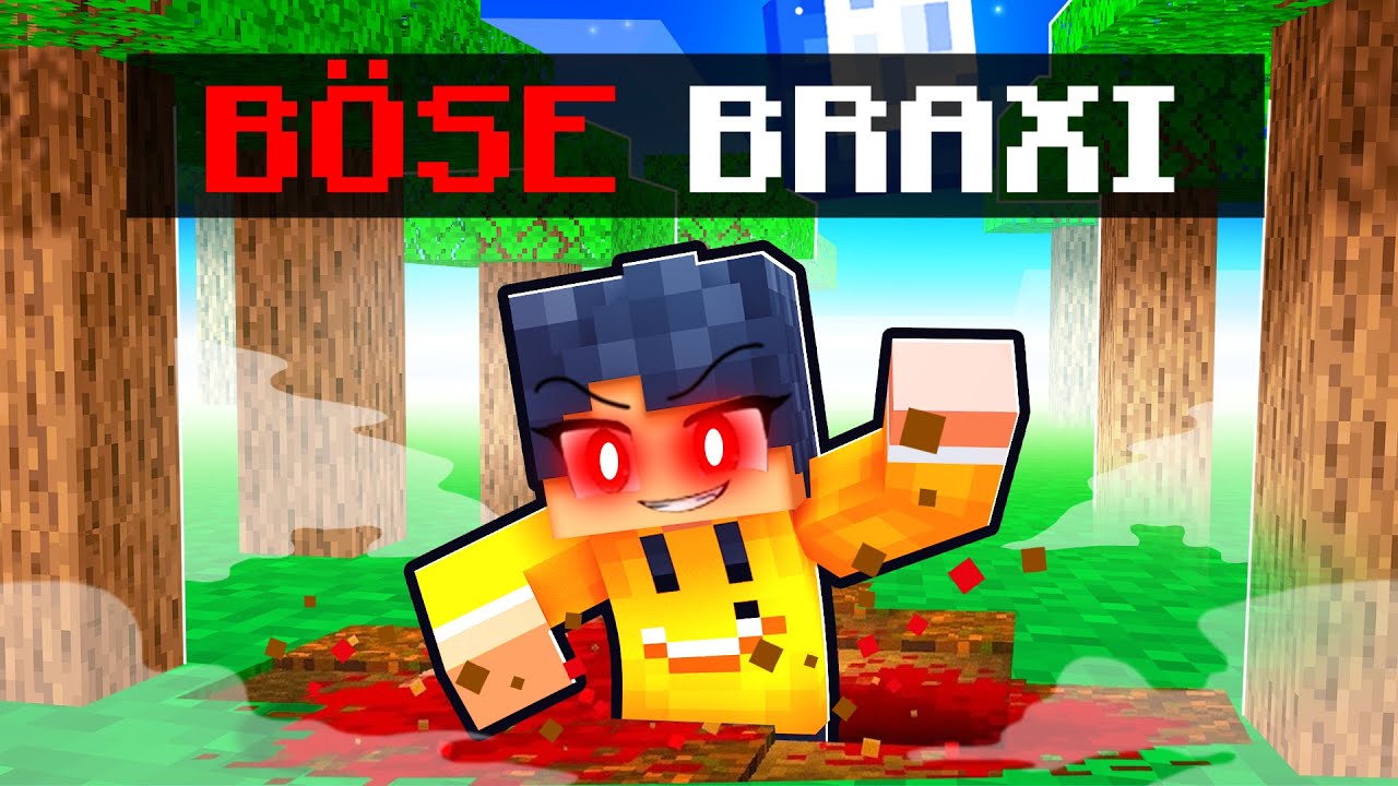 BRAXI wird ein BÖSES MONSTER in MINECRAFT!