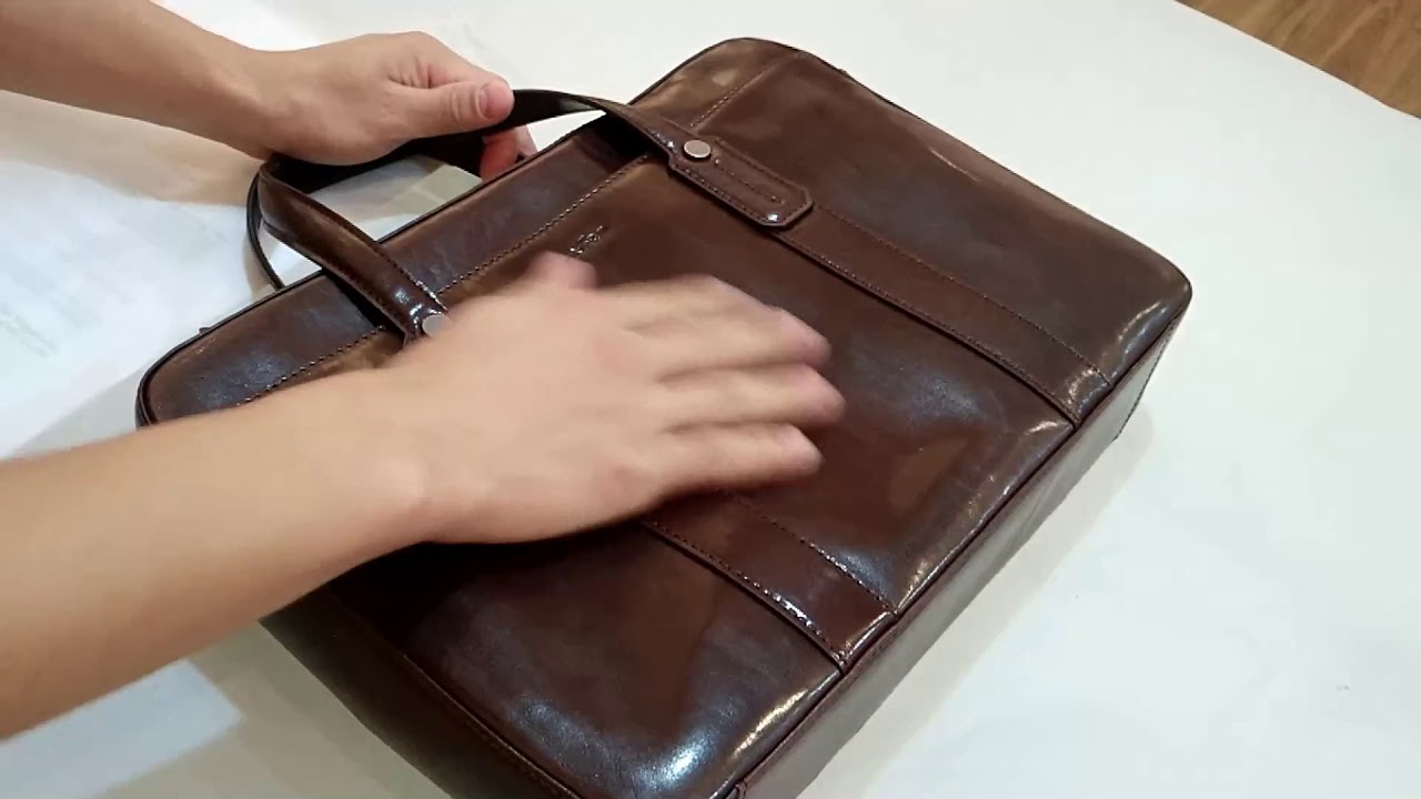 Business Briefcase Custom Leather Document Men Bags, Gaofeng Laptop Bags