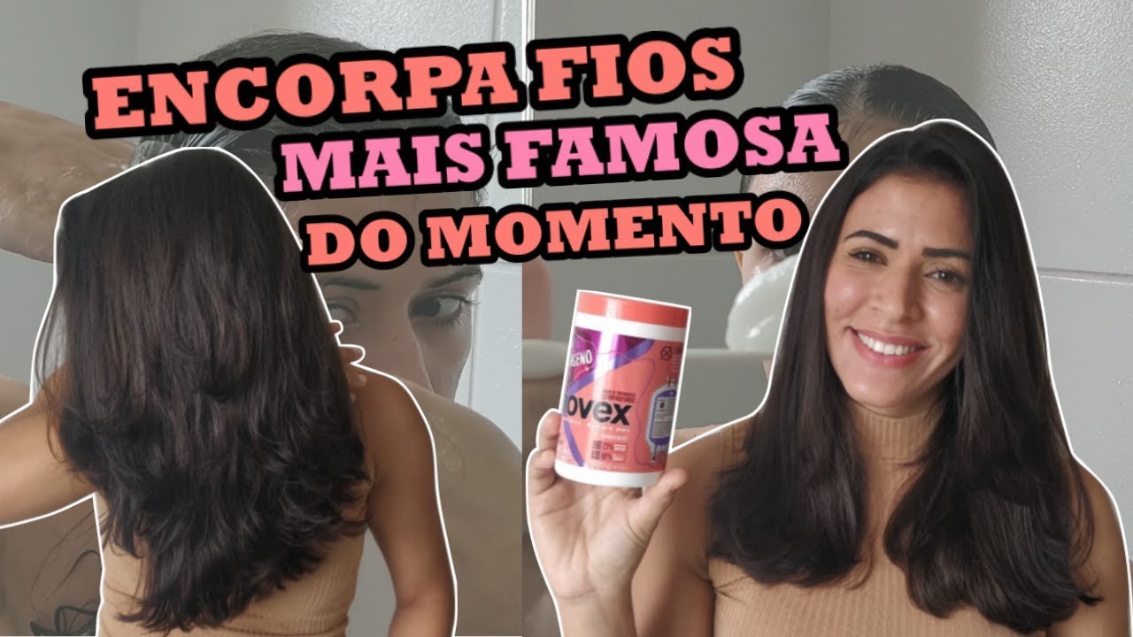 TESTEI INFUSÃO DE COLÁGENO MÁSCARA - NOVEX Embelleze | Larisse Gama