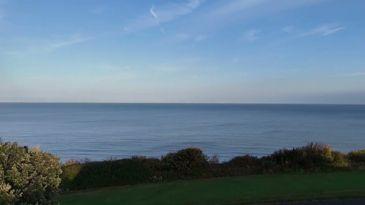 View From Plot 9 at Dumpton Gap, Broadstairs