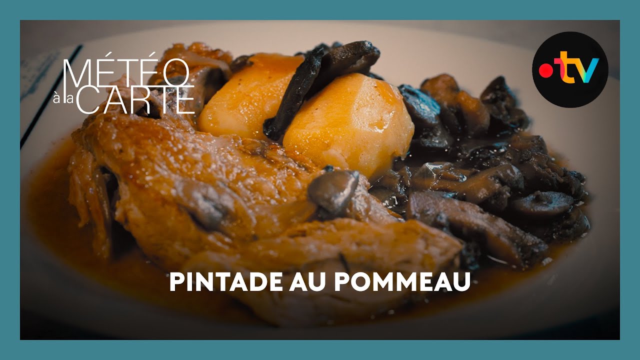 Gastronomie : la traditionnelle pintade au pommeau normand