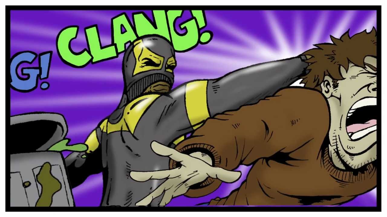 PHOENIX JONES Seattle Superhero KO's villians !