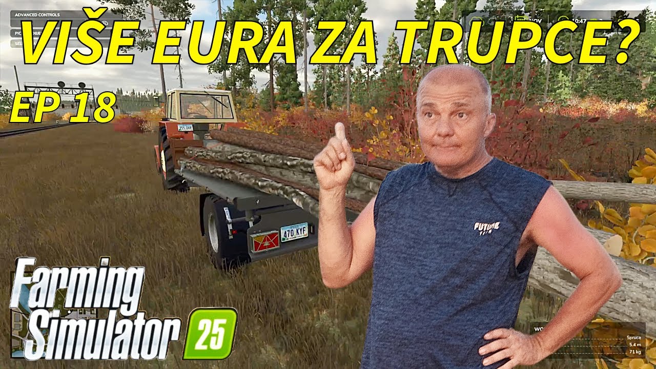 Farma u Divljini | Da Li Su Trupci Drva Bolje Plaćeni? | Fs 25 |